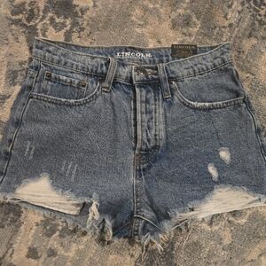 Women's Size 4 Distressed Denim Shorts